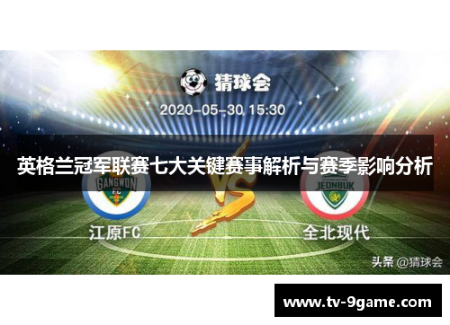 英格兰冠军联赛七大关键赛事解析与赛季影响分析